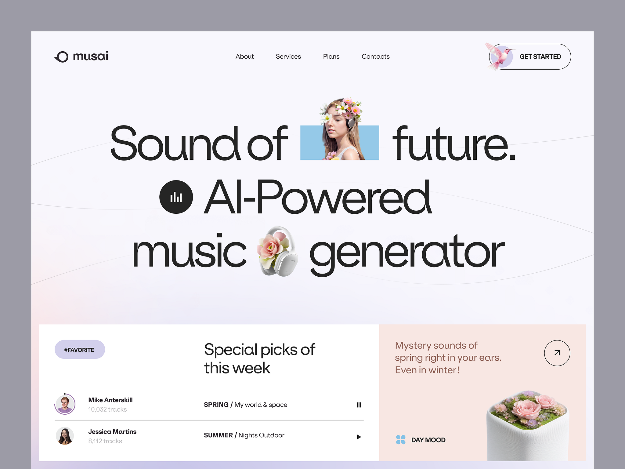 Website redesign for pixelco